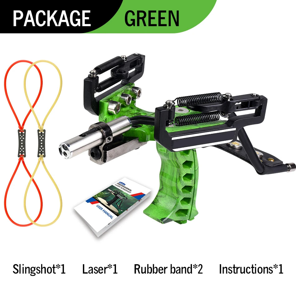 Powerful Laser Slingshot