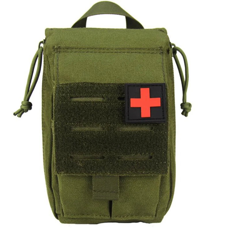 Tactical Molle First Aid Kit Medical Bag Emergency Camping EDC Pouch Survival Tool Pack Tourniquet Pouch for Outdoor