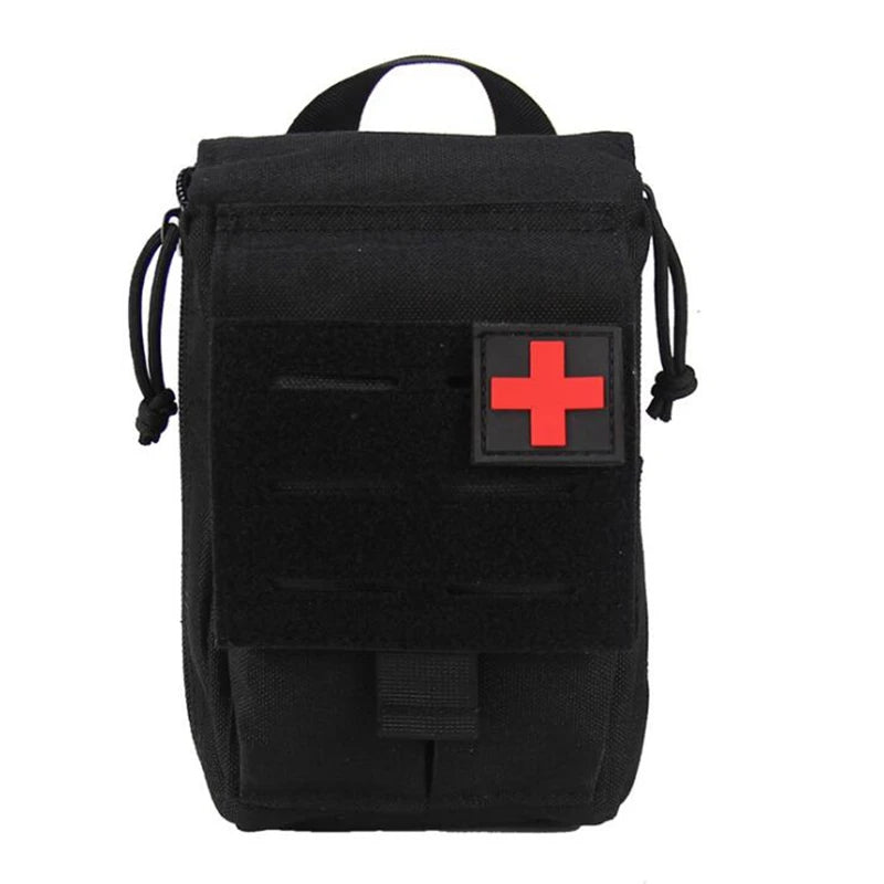 Tactical Molle First Aid Kit Medical Bag Emergency Camping EDC Pouch Survival Tool Pack Tourniquet Pouch for Outdoor