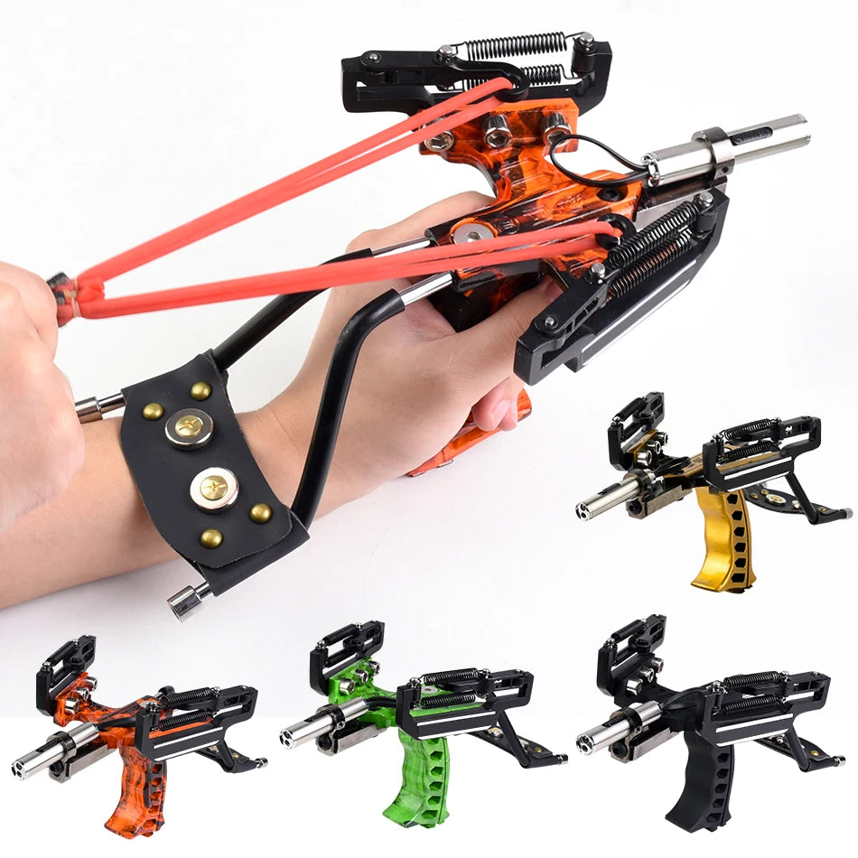 Powerful Laser Slingshot