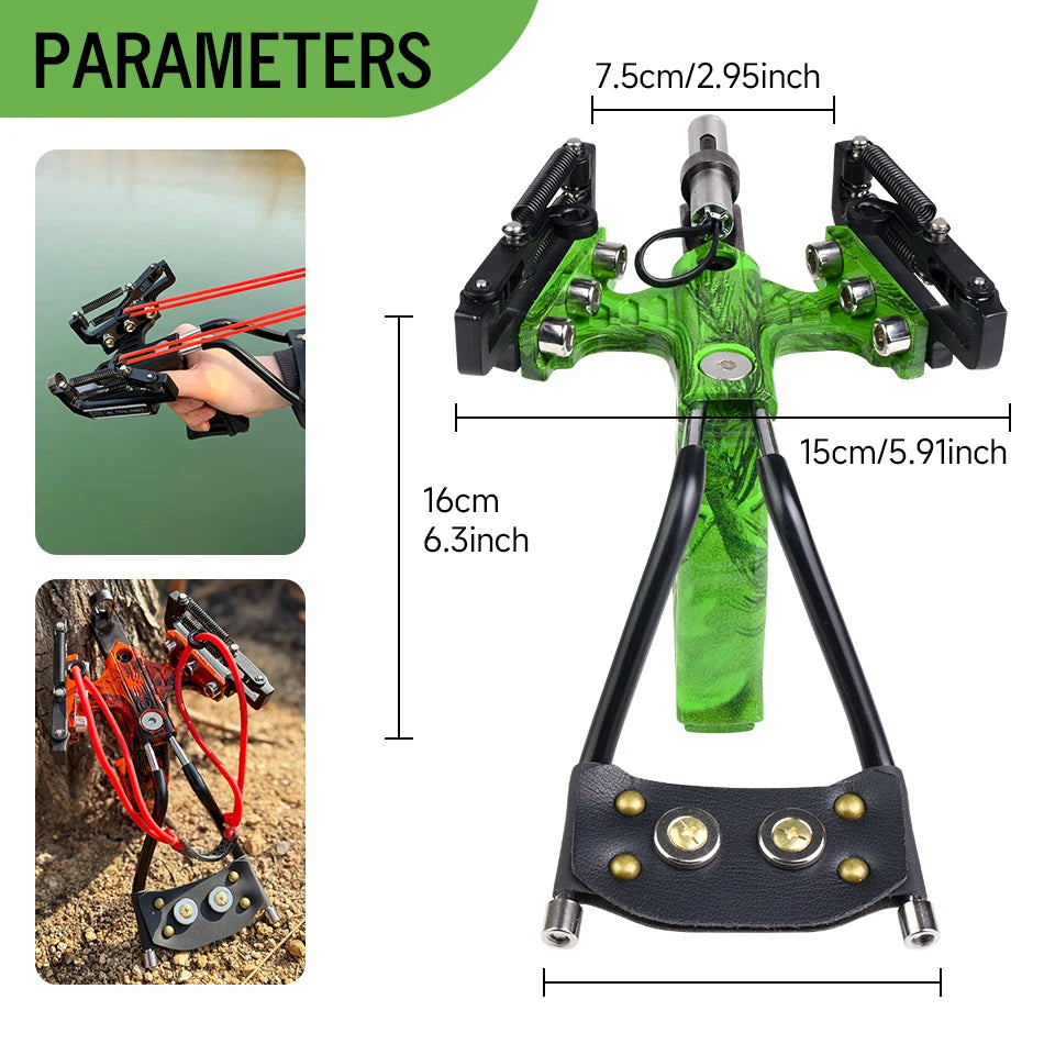 Powerful Laser Slingshot