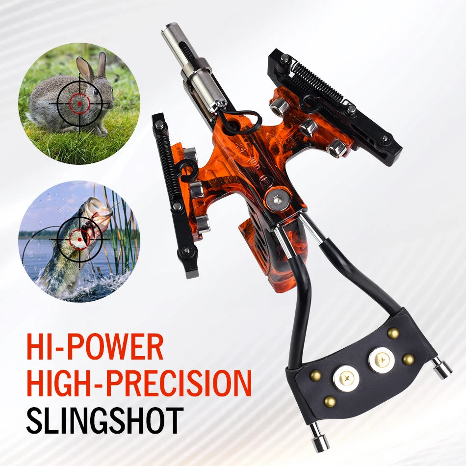 Powerful Laser Slingshot