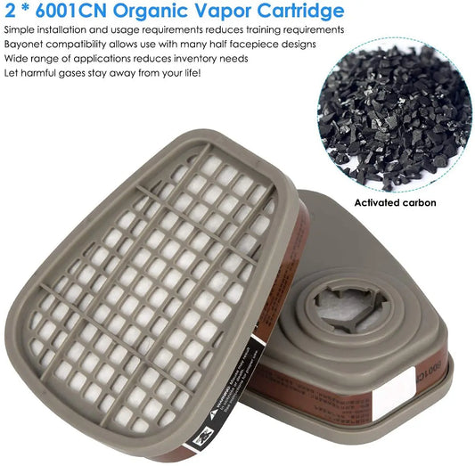 Asbestos filter mask
