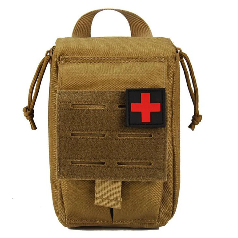 Tactical Molle First Aid Kit Medical Bag Emergency Camping EDC Pouch Survival Tool Pack Tourniquet Pouch for Outdoor